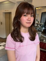 ヘアーアイスカルテット(HAIR ICI QUARTET)&nbsp;小顔レイヤーカット/ブリーチなしカラー/くびれ/韓国