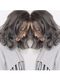 モノトーングレージュハイライト