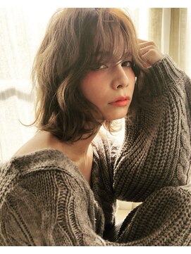 マージュ ギンザ(marju GINZA) モテ髪ショコラグレージュ×フェアリーロブ