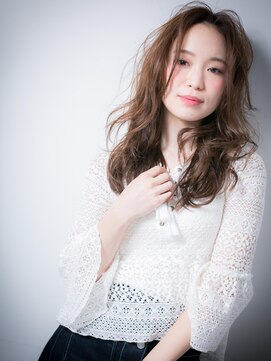 カバーヘア イヴ 戸頭店(COVER HAIR EVE) *EVE戸頭*3Dカラー&センターパート♪グラマラスロングx