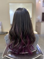 アルート 町田店(aroot)&nbsp;#インナーカラー#紫色