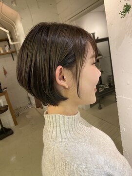 エル(EL by green) 《tomi》ハンサムTショートxナチュラルベージュ