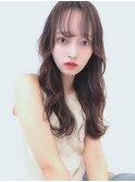 グレージュ/デジタルパーマ/韓国風/ヨシンモリ/大きめ/高柳