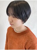 黒髪ショート