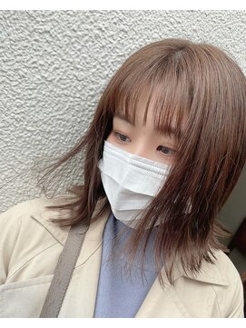 キリグ(KILIG) 柔らかベージュ外ハネボブ