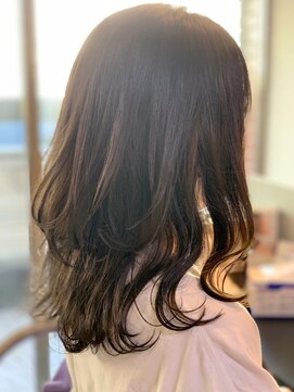 アークスヘアー 大人かわいいレイヤースタイル☆透明感シアーアッシュブラウン