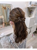 シュエット(Chouette)&nbsp;大人かわいい/きれいめ/お呼ばれ/ハーフアップ