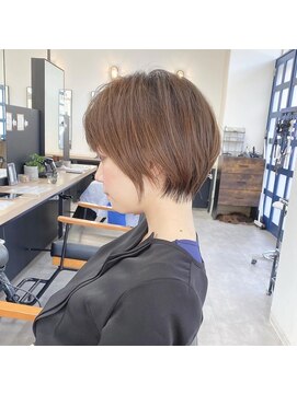 ジーニー 横浜(giinii) 20代30代40代_ベージュカラー_ショートヘア【横浜】ryota_hair