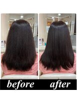ウィル ボッサ 御茶ノ水 神保町(WILL bossa)&nbsp;美髪整形ストレート（髪サプリで艶感抜群の縮毛矯正）
