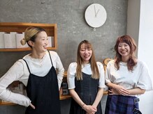 スターズユルリ(stars yuruli)の雰囲気（笑顔で皆様のご来店お待ちしております。[髪質改善/白髪染め◎]）