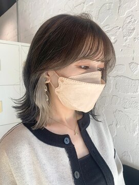 エム(EM) ダブルカラーインナーカラーホワイトベージュケアブリーチ