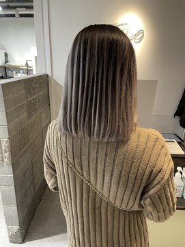 タオ 河原町(Tao) ボブとバレイヤージュ