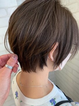 ロマンヤカタ ファース(ROMAN YAKATA fars) 20代30代40代 ショートボブ 透明感 グレージュ@田代4/15