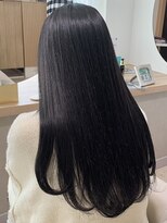 ラ ブランシュ 大宮(La Blanche)&nbsp;大宮/ロングヘア/グレージュカラー/黒髪/ココアベージュ