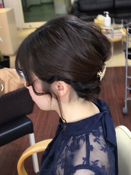 ヘアサロン ユニティ(Hair Salon Unity) ショートでもシニヨン