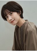 大人可愛いマッシュショート/前髪ありショート/PEEK-A-BOO 坂本