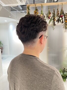 ファスナーグランデ(fustener grande) マッシュ×ナチュラルパーマ