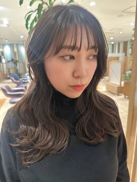 美容室 ビ フェスカ(B FESCA) ゆるふわロング#レイヤーカット#韓国#20代#30代