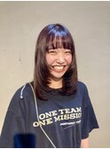 暖色レイヤーカット