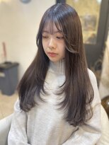 ロストシティ 横浜(LOST CITY)&nbsp;ロングレイヤー×ラベンダーベージュ