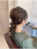 結婚式ヘアアレンジ