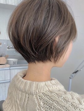 アイドットプラス 表参道(i.+omotesando) 前髪あり小顔つや髪顔まわり簡単スタイリングショートボブヘア