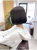 白髪染め/髪質改善/中野/ボブショート ビフォアー＆アフター