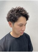 ツイストピンパーマ