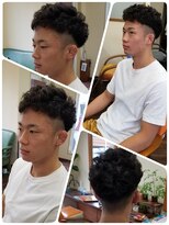 クリア 美容室&nbsp;フェードにスペインカール