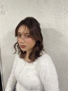 アジールヘア 北千住駅西口店(agir hair) 透明感イルミナカラーブラウンカラー北千住