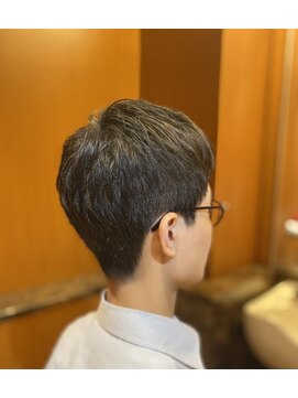 ヘアモード キクチ 銀座店 刈り上げないナチュラルショート