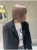ベージュカラー　ボブカット　吉祥寺　mao