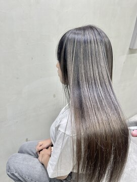 フェリア 渋谷(Feria) 【Feria渋谷】コントラストハイライト/白髪ぼかし