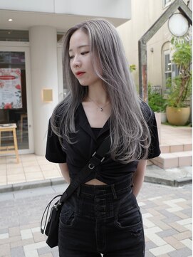 ミーム 原宿 表参道(meme) ダブルカラーハイトーンカラーケアブリーチインナーカラー#原宿