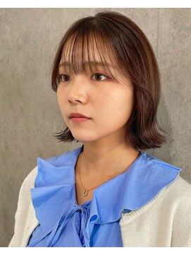 エアー 青山(AIR) 外ハネくびれボブ