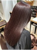 【髪質改善】柔らかい質感の酸性ストレート