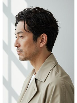 アントワープトーキョー(antwerp TOKYO) メンズパーマスパイラルパーマ縮毛矯正40代50代