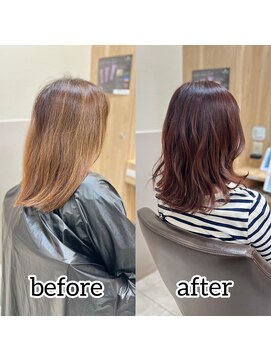 カイノ ノバティながの店(KAINO) ピンクブラウンカラー