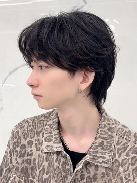 センス 渋谷 宇田川交番前(SENSE) ニュアンスパーマ/韓国マッシュ/フェザーショート/メンズパーマ