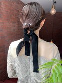 20代30代編み込みツイン◎大人可愛いゆるふわヘアセット