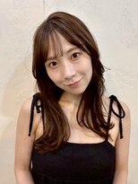 ファルベ(Farbe)&nbsp;ミディアムヘア/暗めカラー/グランマッシュ/デザインカラー