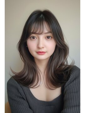 ラナ 新宿(lana) ミディアム/くびれヘア/似合わせ/【lana hair新宿】