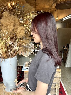 スロウヘアシェア(slow hair×share) ミディアムスタイル