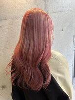 ロンドルピナス 小倉(Lond Lupinus) ミディアムヘア暗めカラー/デザインカラー/フェイスフレーミング