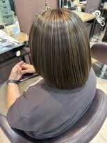 フレイズ(Frays)&nbsp;ハイライトで白髪ぼかし◎大人のブリーチカラー