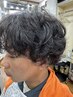 【男前パーマコース】カット+パーマ ¥9000→¥8500