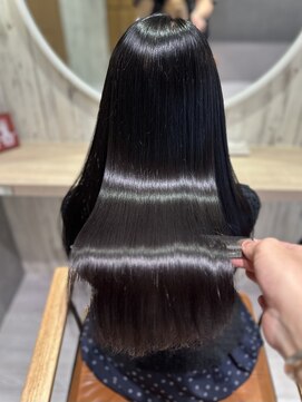 ナル 新宿(nalu) nalu新宿/髪質改善/縮毛矯正/METEO/透明感/インナーカラー/新宿