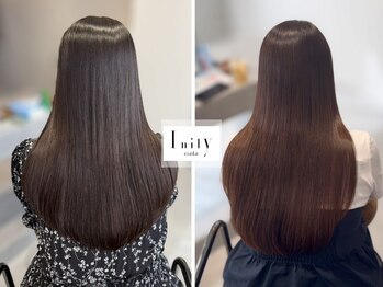 アイニティ 江坂(Inity)の写真/[江坂駅1分]水素の力で髪の芯から潤いを与え、ツヤ溢れる感動"美髪"へ！[縮毛矯正/吹田/髪質改善/似合わせ]