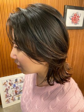 レイヤーボブ/韓国ボブ/beautrium鎌倉小町　大冨ハナ