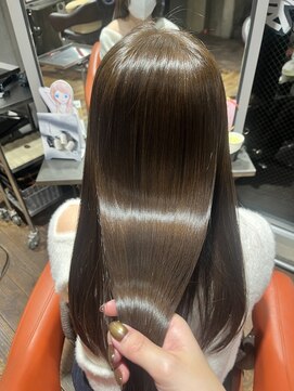 ビルズノア バイ ヤスオカ(BUILDS NOAH BY YASUOKA) 艶髪/髪質改善カラー/透明感/艶髪/ブリーチ無しカラー